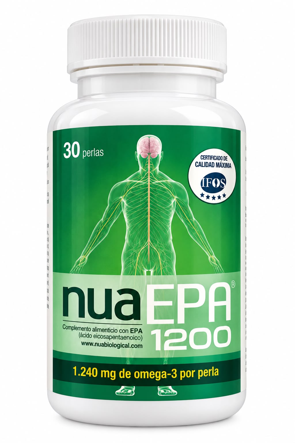 NUA EPA 1200, 30 capsulas
